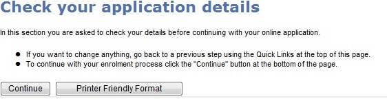 Example of Summary Page Example of Summary Page