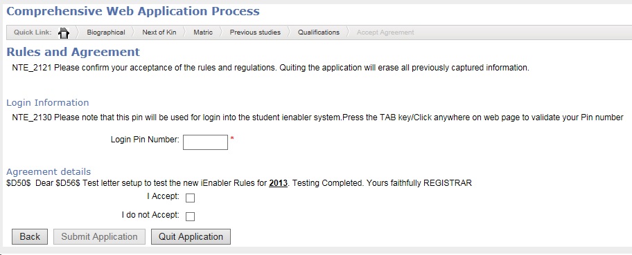 Example of Rules and Agreement Example of Rules and Agreement