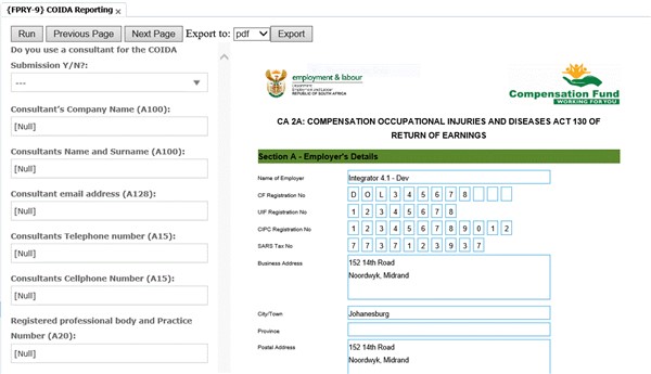Job Profile Template