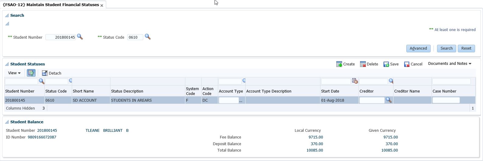 Example of fsao-12b1