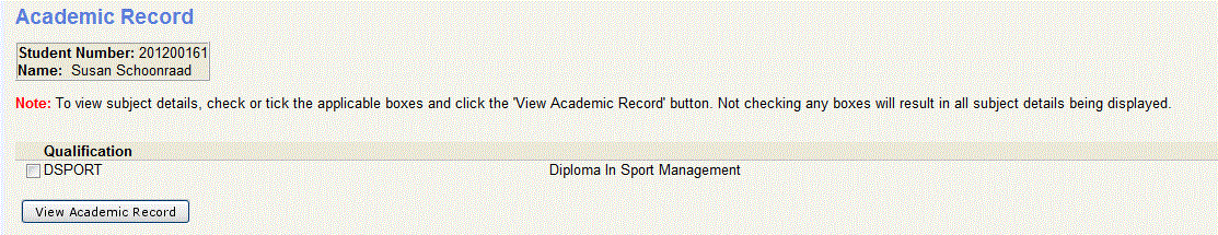 Example of Proof of Registration