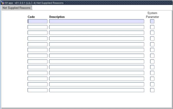 Example of Interload Subsystem Maintenance