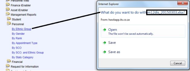 Example of ...Personell