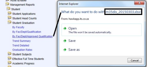Example of ...Student Head Count