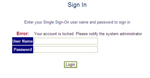 Example of ...loggin error