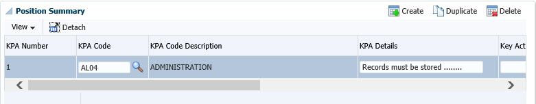 Job Profile Template {PPJO-1}