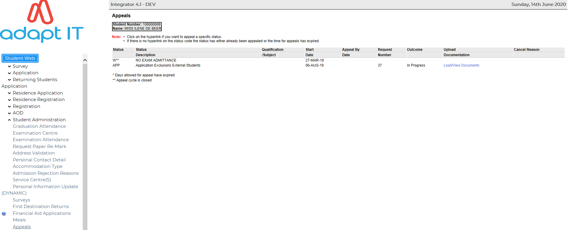 Image for view/load document