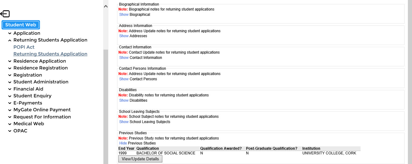 View Previous Studies