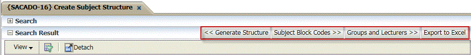 Create Qualification Structure