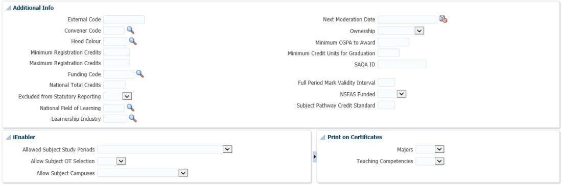 Example of SACADO-1 Screen