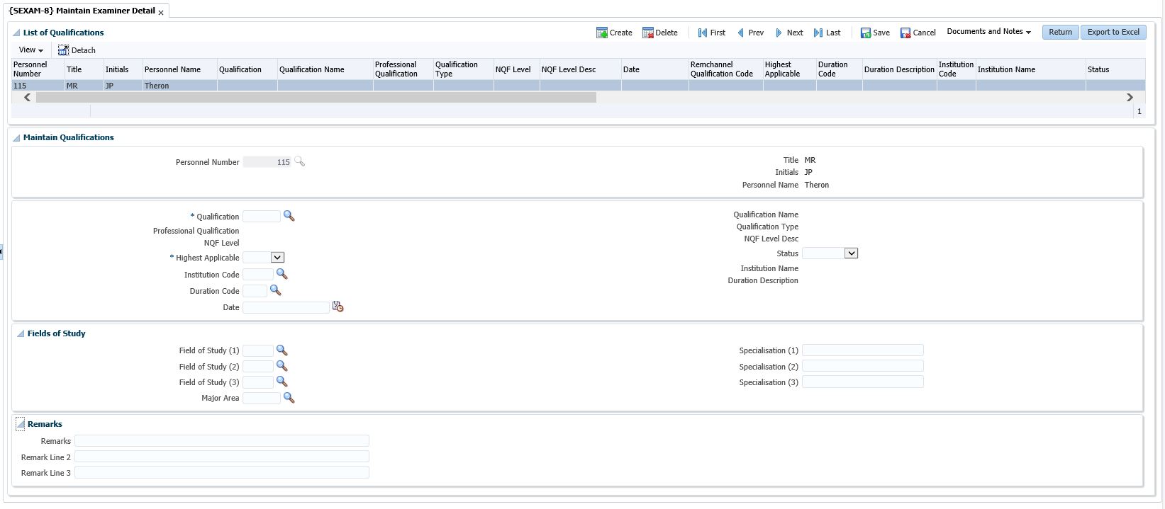 Example of ...sexam-8b3