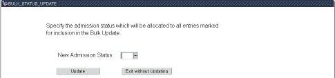 Bulk Update