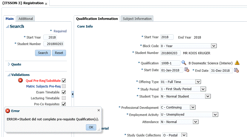 Example of main subj pop-up screen in {SDREGA-1b2}