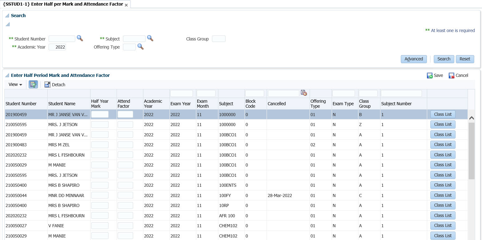 Half mark and Attendance factor image block 1