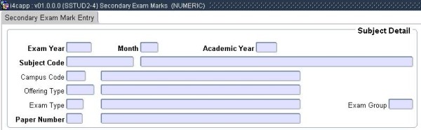 Seconday Enry of Marks B1