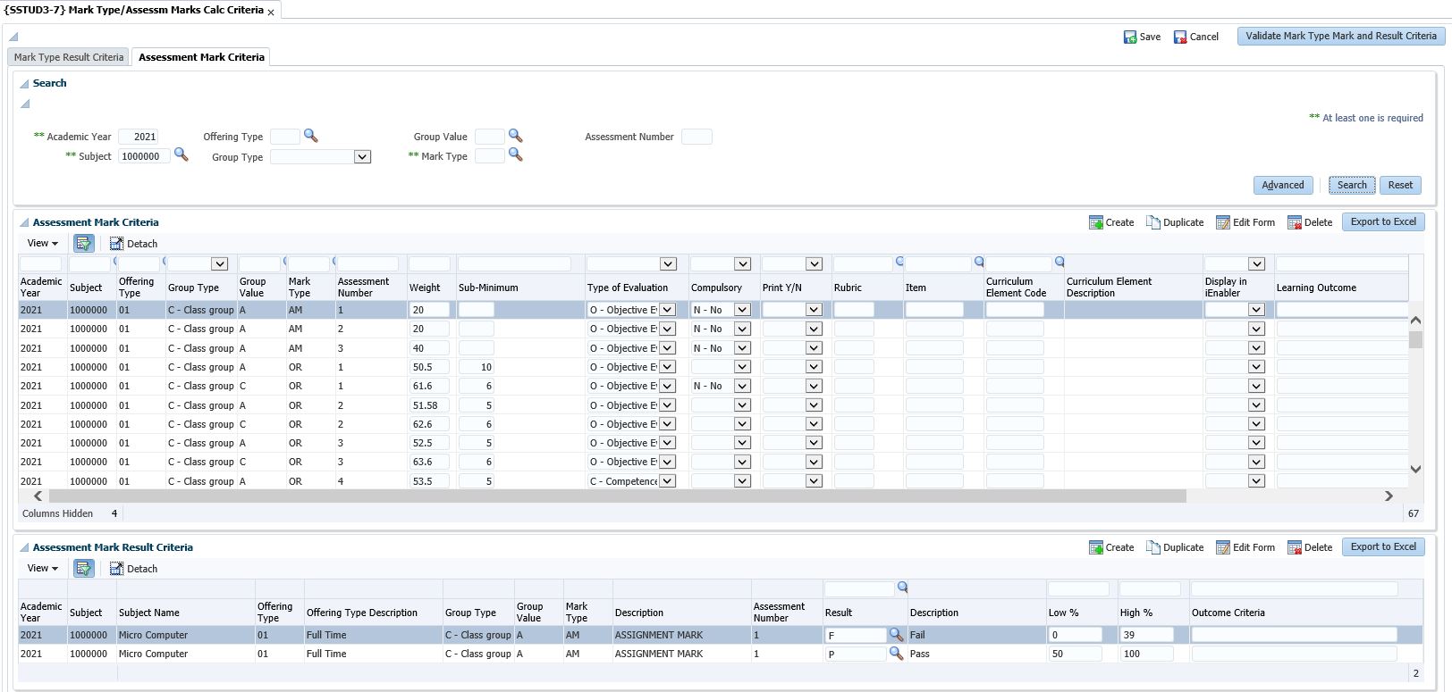 Assessment Criteria block 3 image