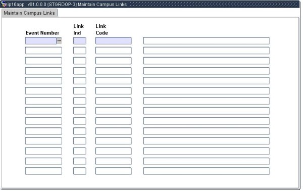 Maintain Campus Links