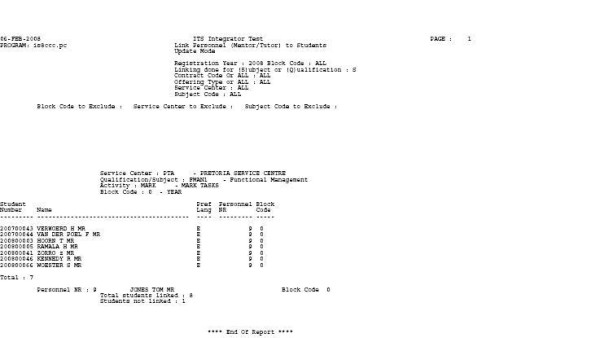 Link Personnel to student image