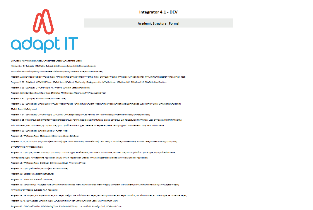 Example of SMNTl-5 report