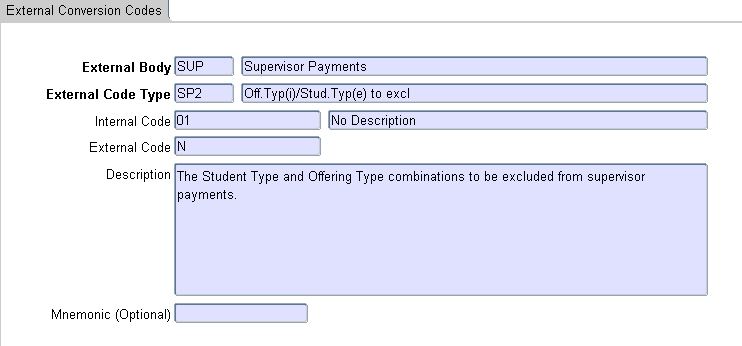 Example of OT and ST exclusion and message set-up