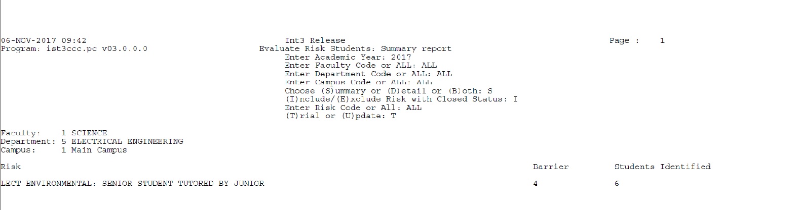 summary report image