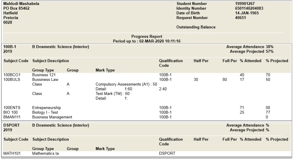 Image 1 of progress report